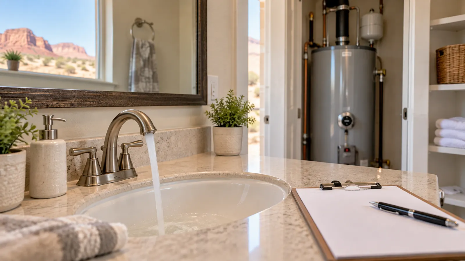 No Hot Water in Washington, Utah: What to Record Before Calling for Repair visual guide