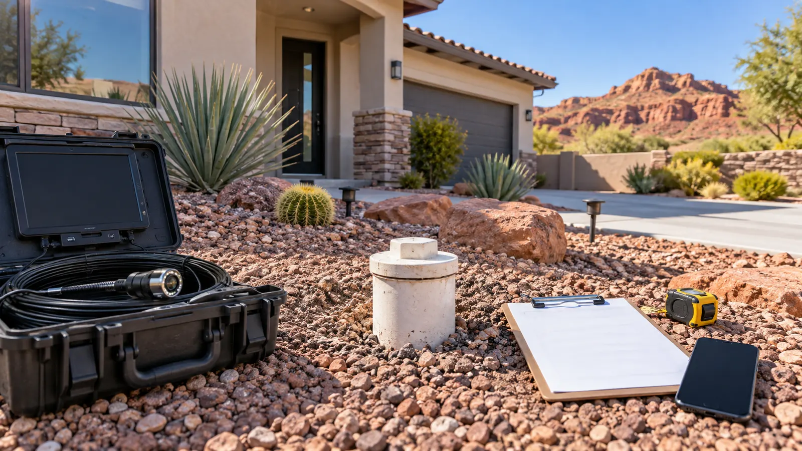 What to Document Before a Sewer Line Evaluation in St. George visual guide